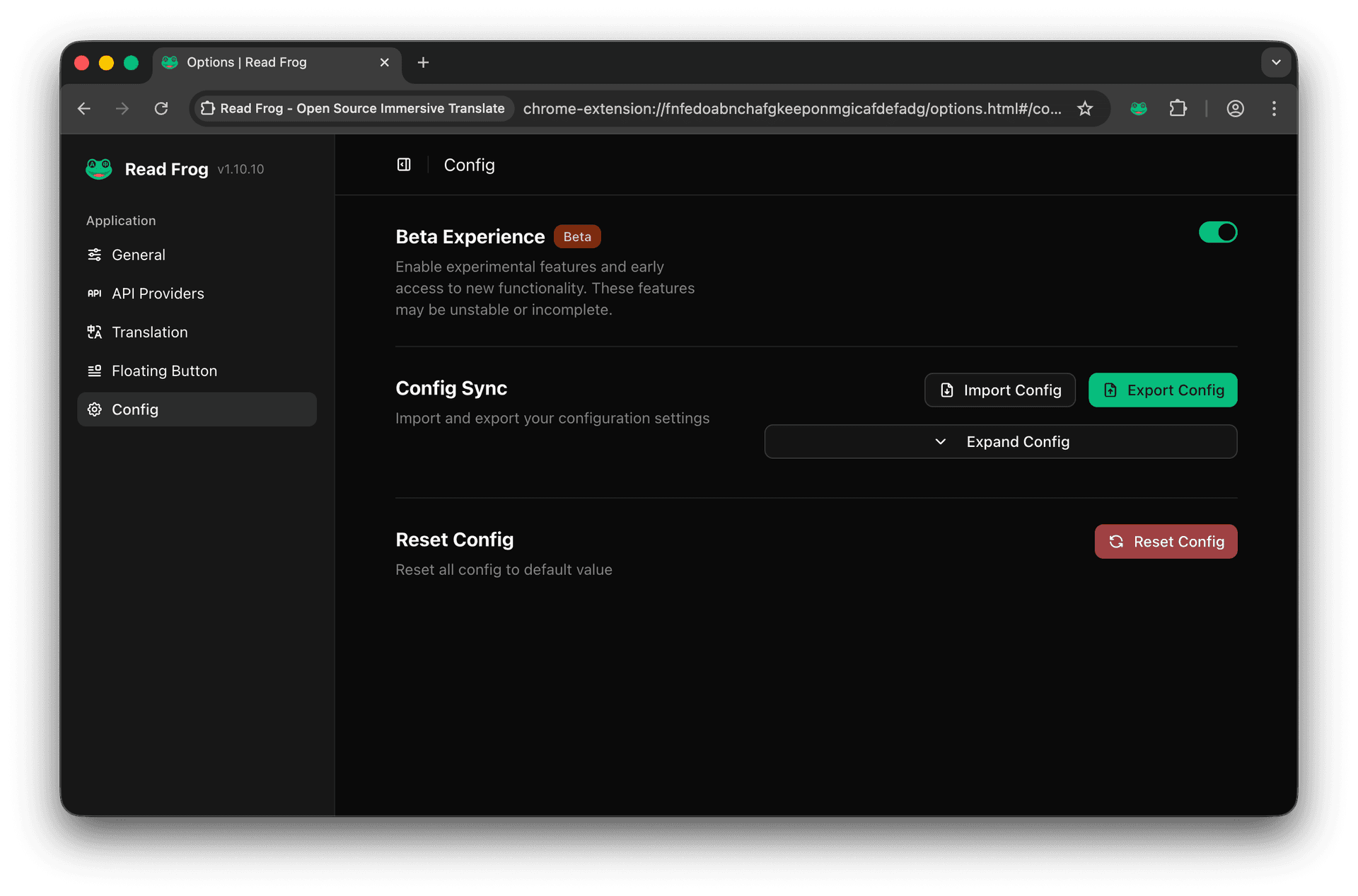 Beta Enable